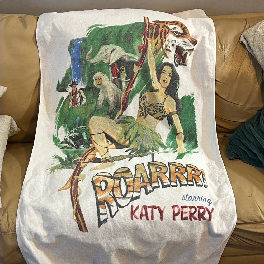 Katy Perry Roar Beach Towel
